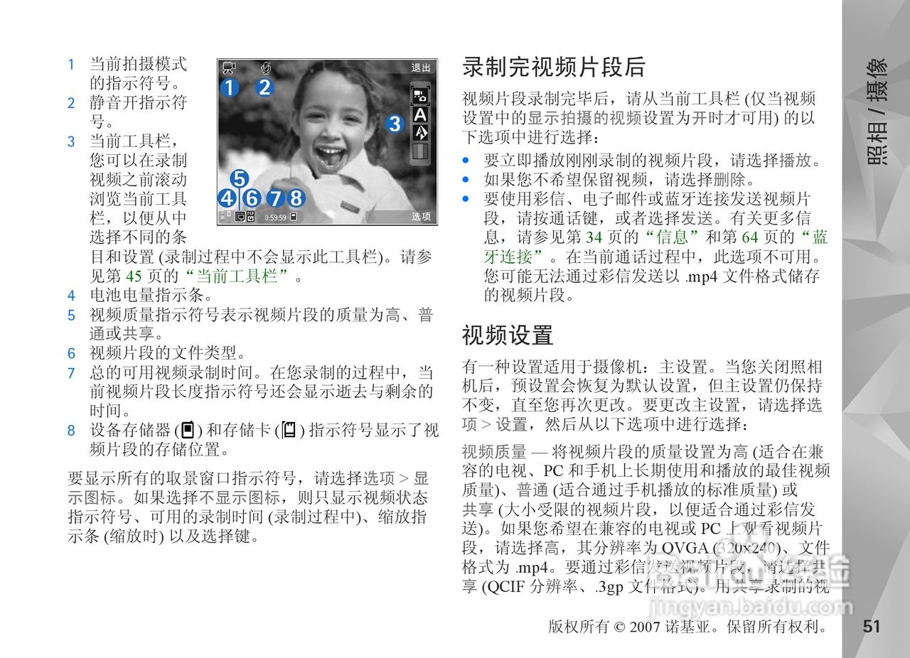 诺基亚N81手机使用说明书:[6]