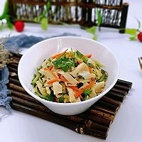 凉拌豆皮的做法