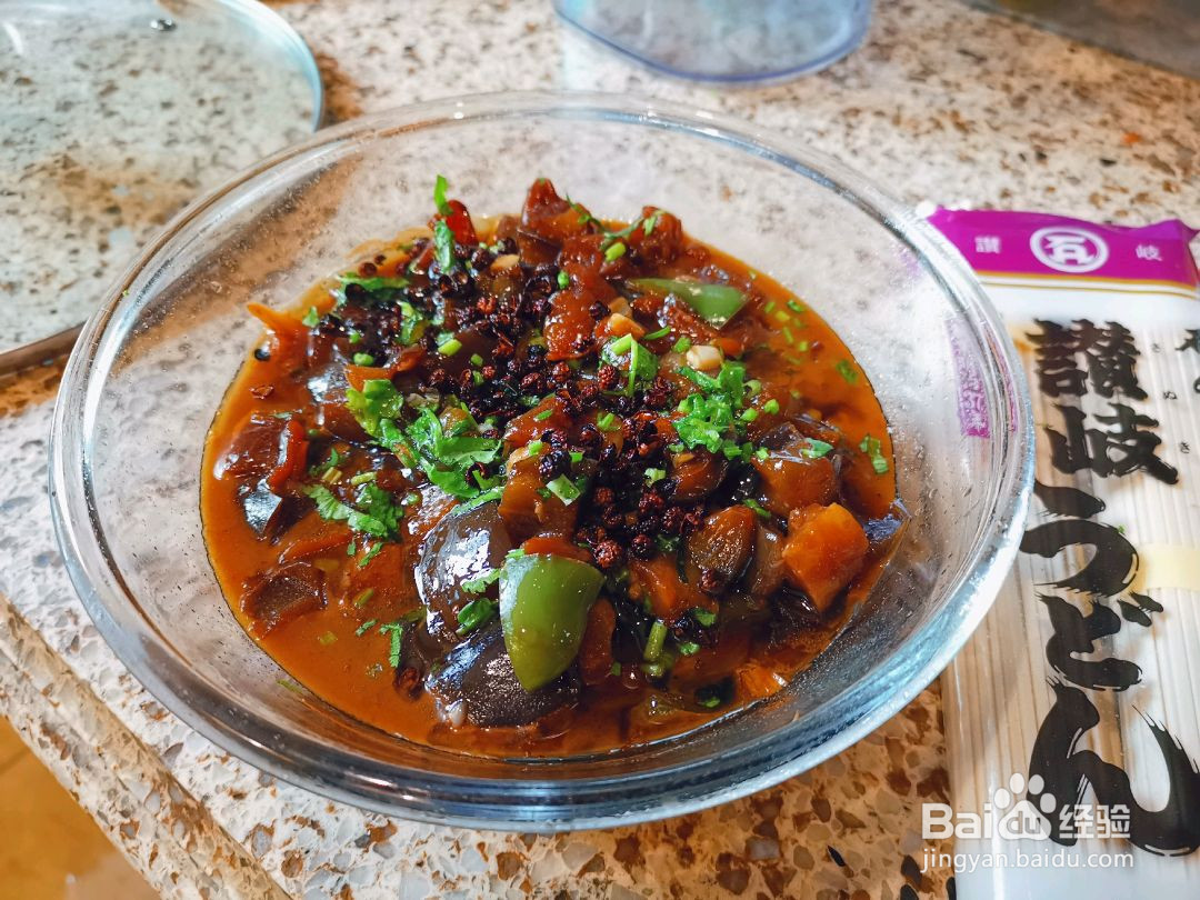 茄丁儿面的做法