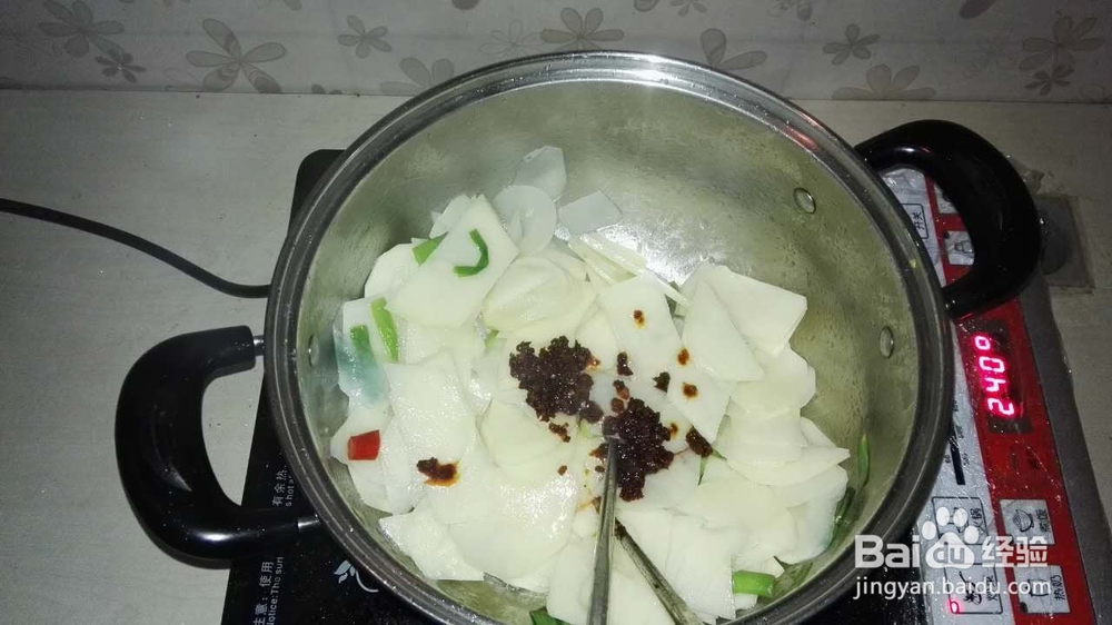 青椒土豆片我的晚餐