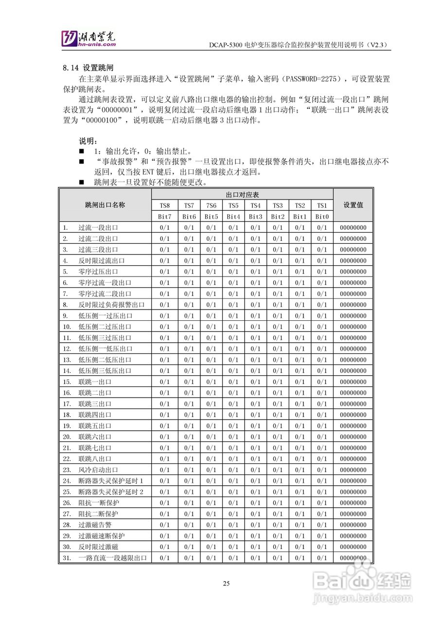 紫光DCAP-5300电炉变压器综合监控保护装置使用说明书:[3]