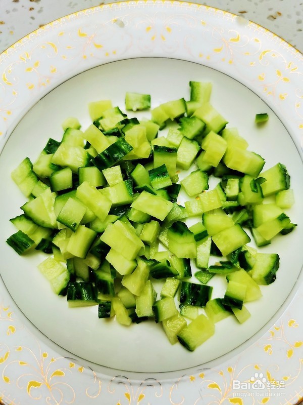 美味的火腿炒饭