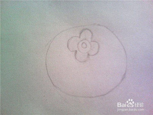 简笔画 柿子的画法