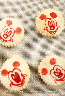 巧克力卡通饼干