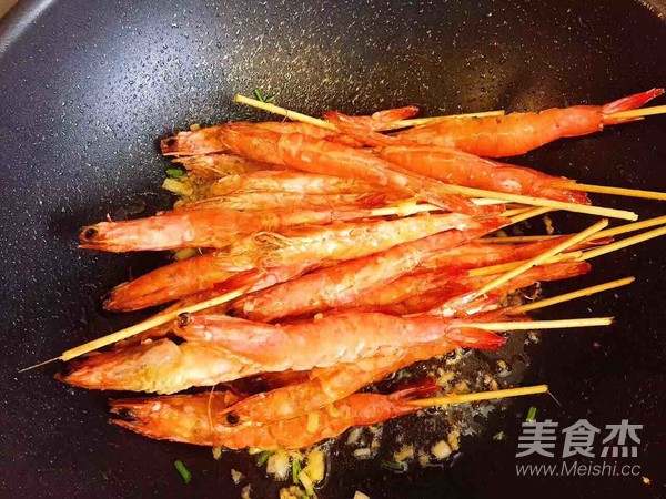 豆豉串串虾的做法