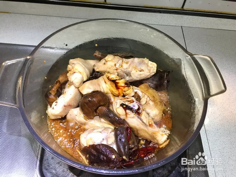 怎样做家常菜系列之小鸡炖蘑菇