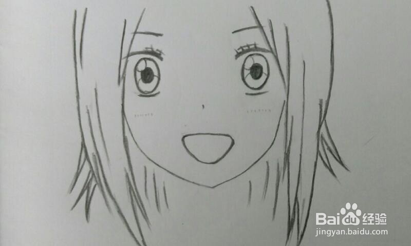 铅笔画漫画人物教程,夏目友人帐狐狸步骤