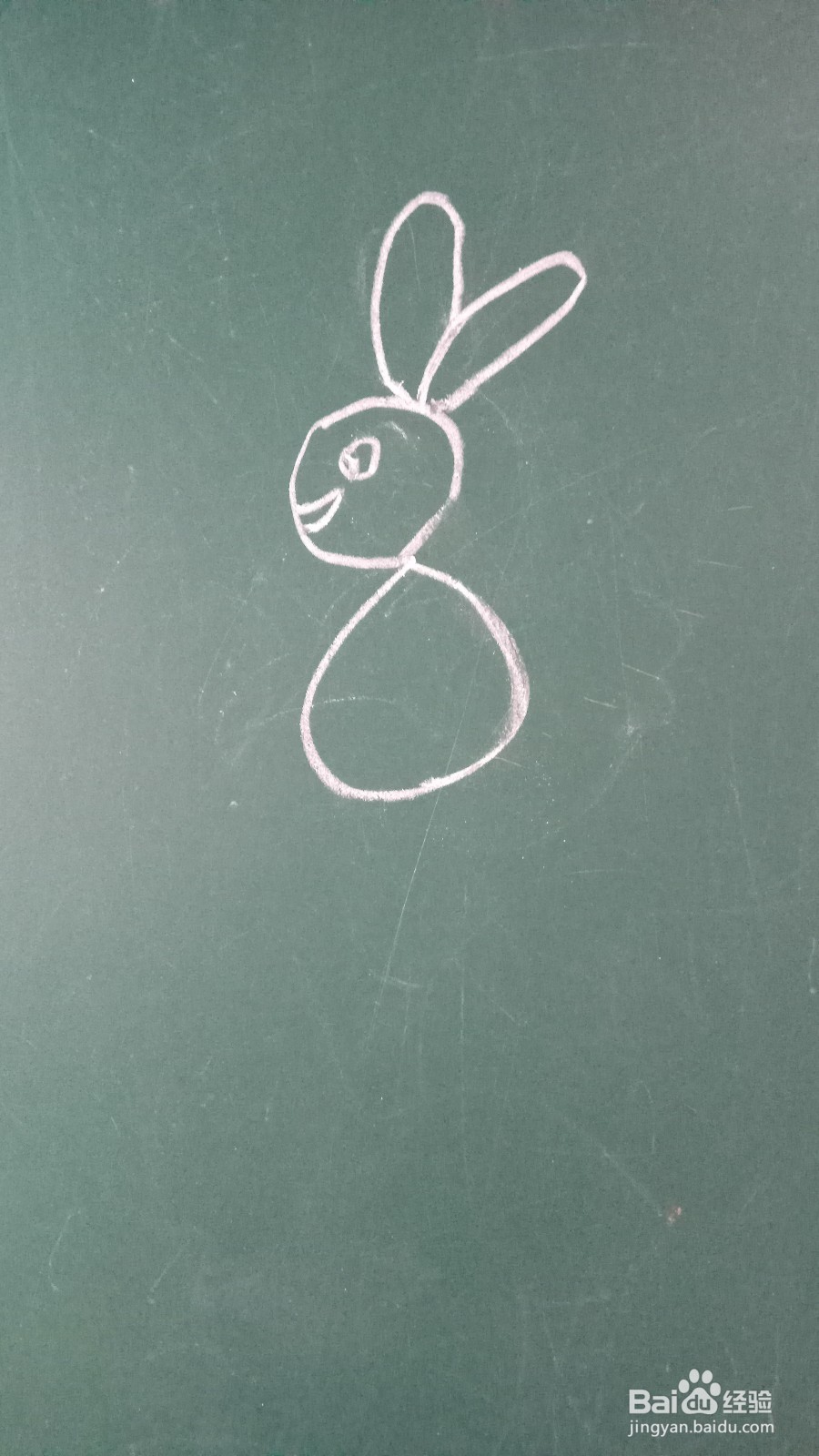 怎样用数字画简笔画兔子？