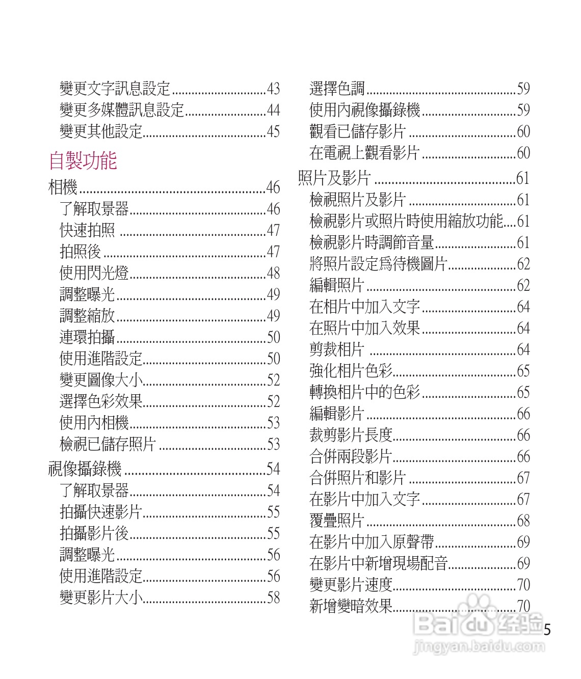 LG GD900手机使用说明书:[1]