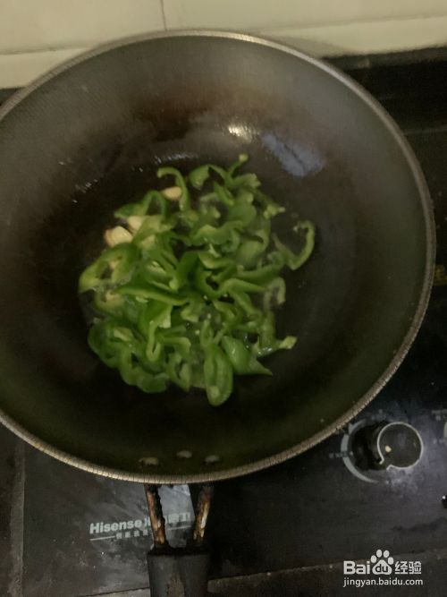 如何制作豆芽青椒