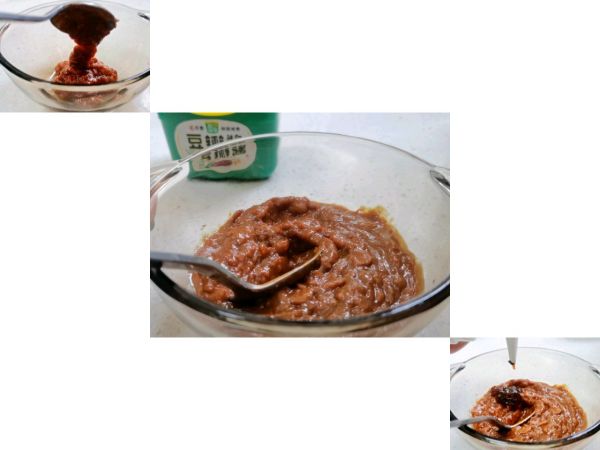 鸡蛋酱拌玉米面条