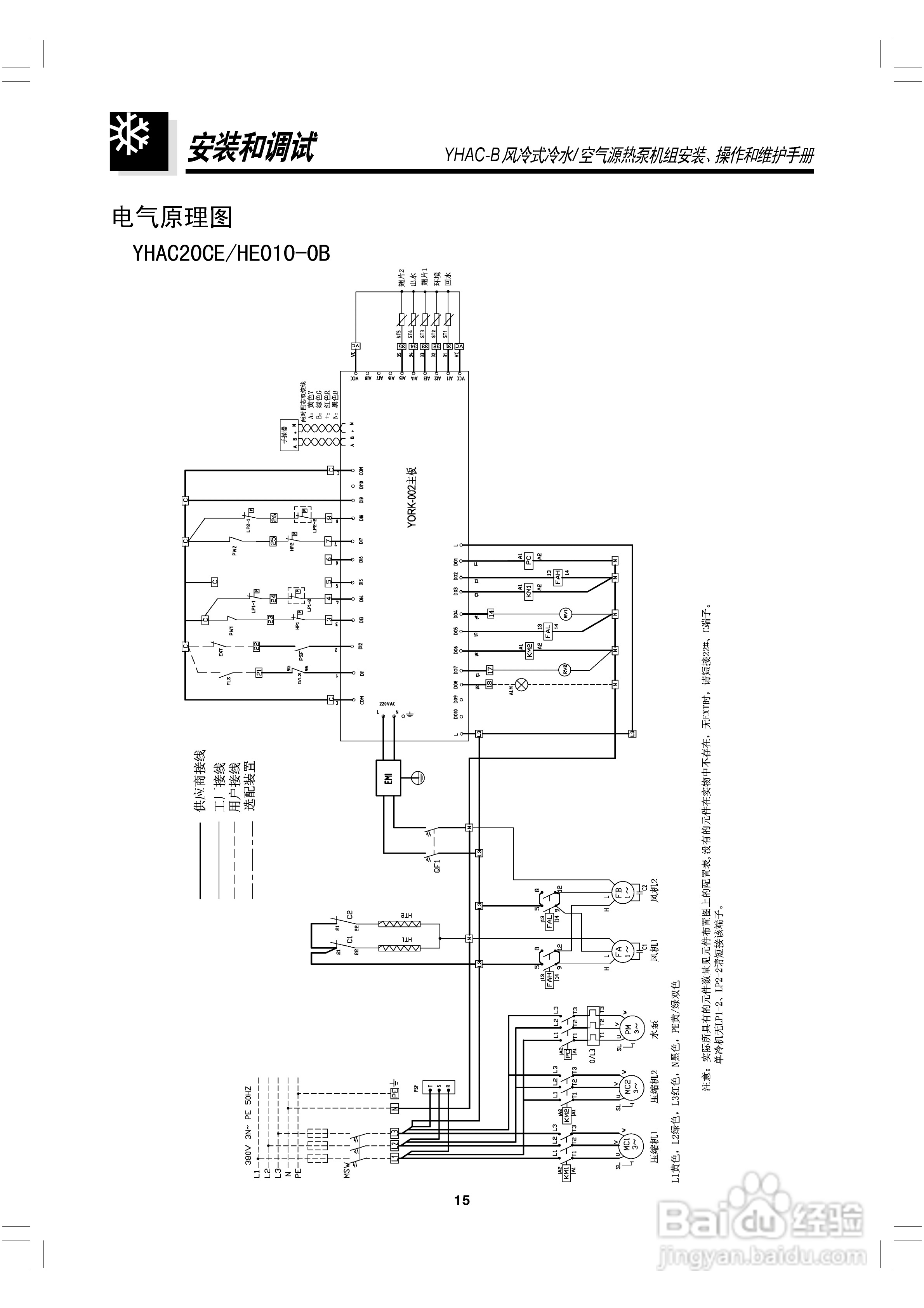 约克YHAC60-B空调安装、操作和维护手册:[2]