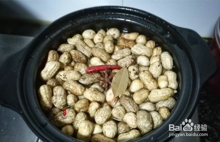 家常菜:盐水煮花生