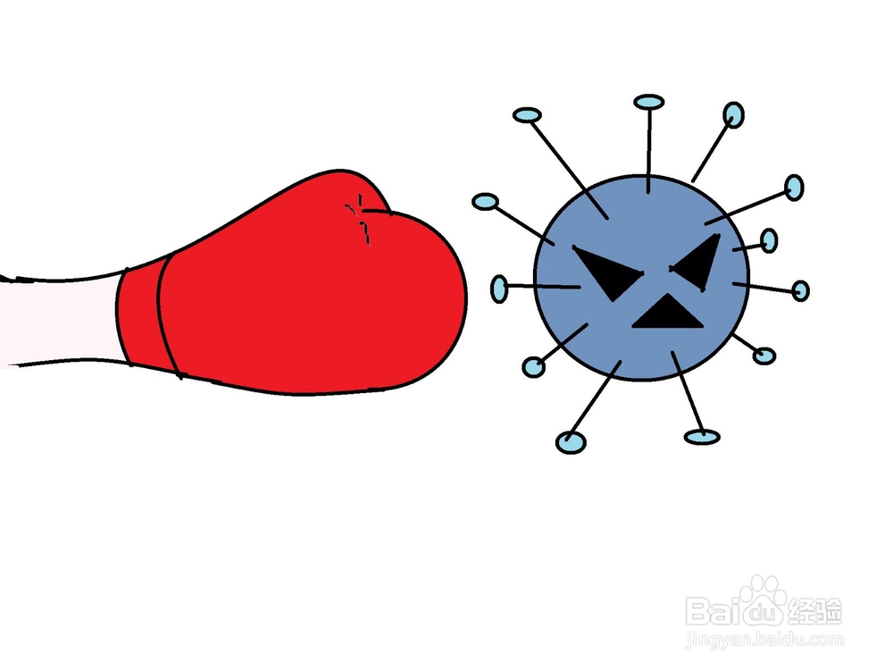 画抗击病毒的简单方法