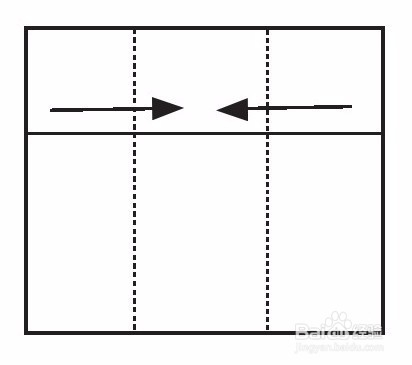 折纸连衣裙，儿童手工小玩意