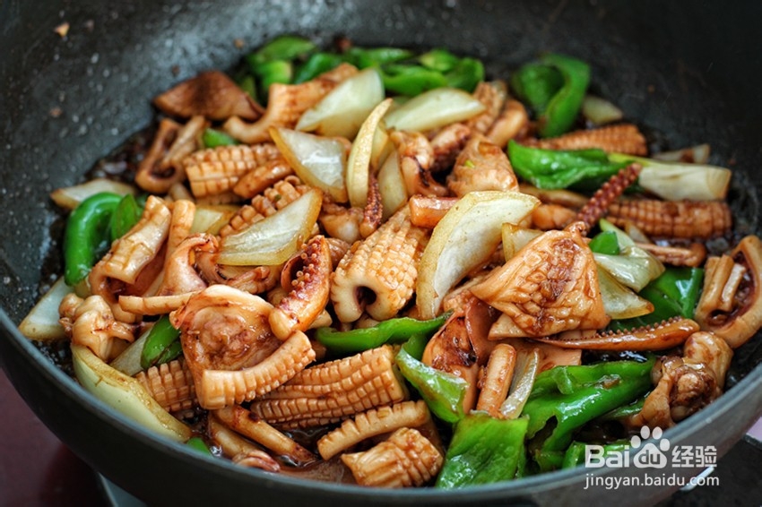 爆炒鱿鱼丝的做法