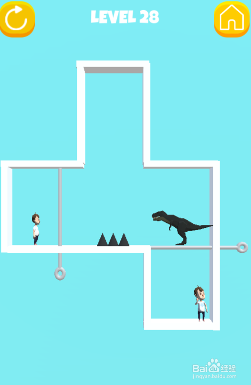 Pin Rescue Arcade Game的Level 28怎样通关