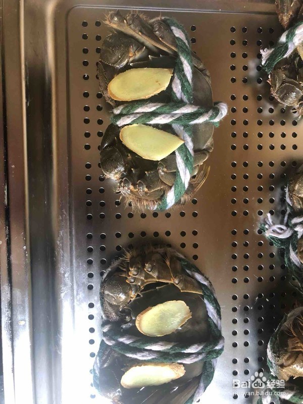 清蒸大闸蟹的做法