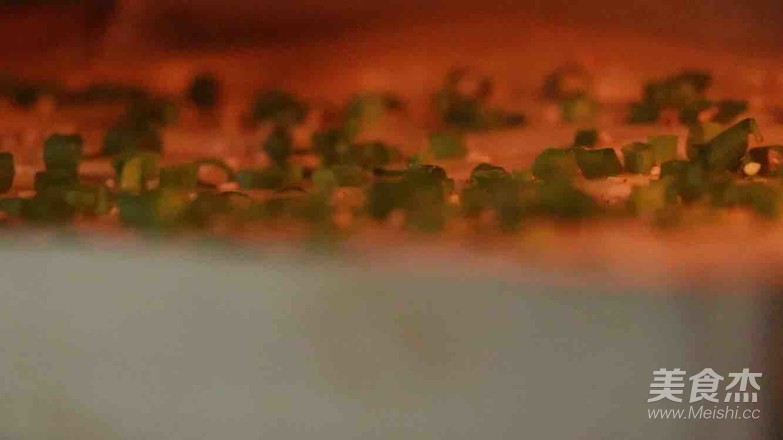 葱香肉松面包卷