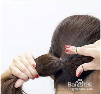 职场优雅知性小发髻盘发