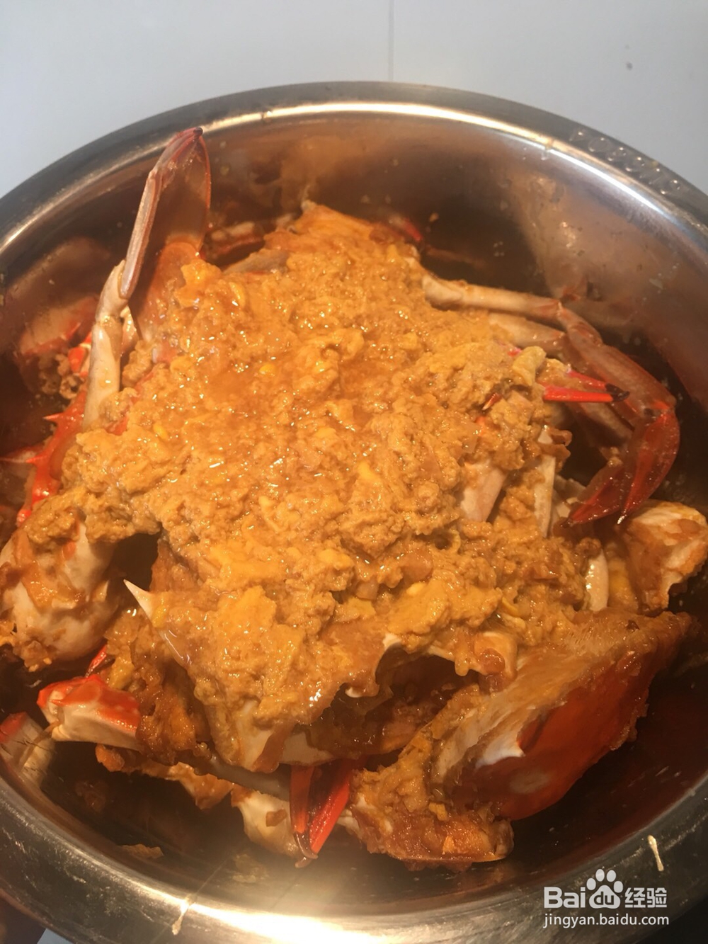 家常美味红烧梭子蟹