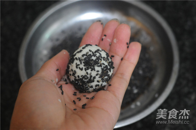 黑芝麻红薯糯米果子