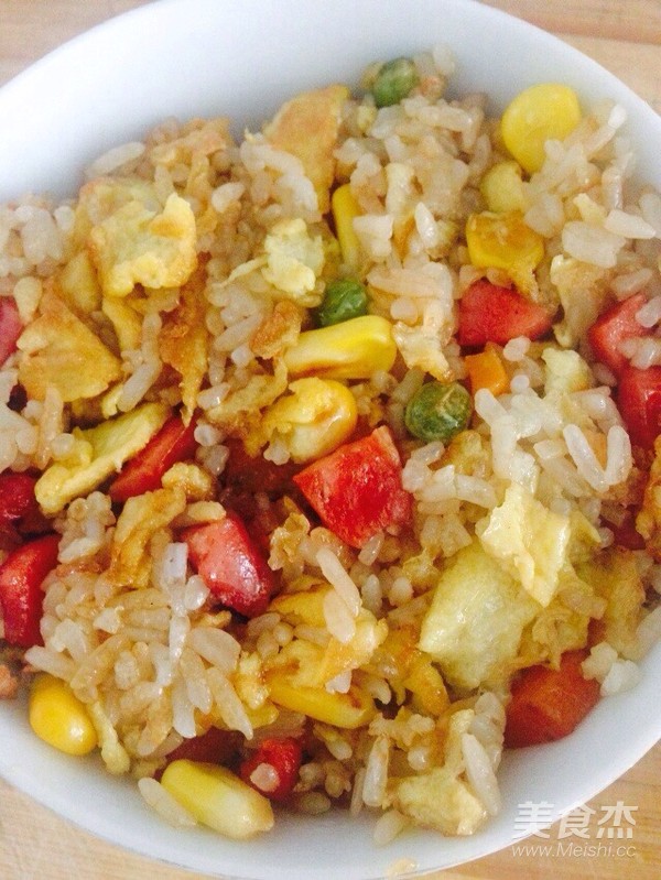 蛋炒饭的家常做法