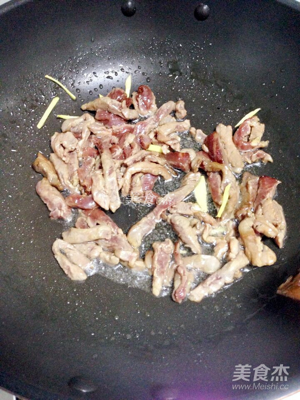 杭椒炒牛肉的做法