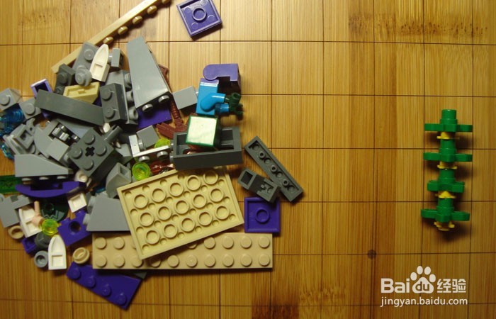 我的世界积木如何拼装采集矿石场景