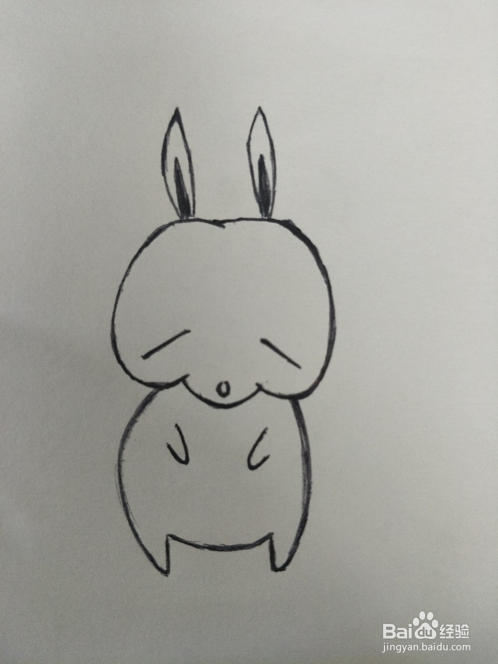 流氓兔简笔画