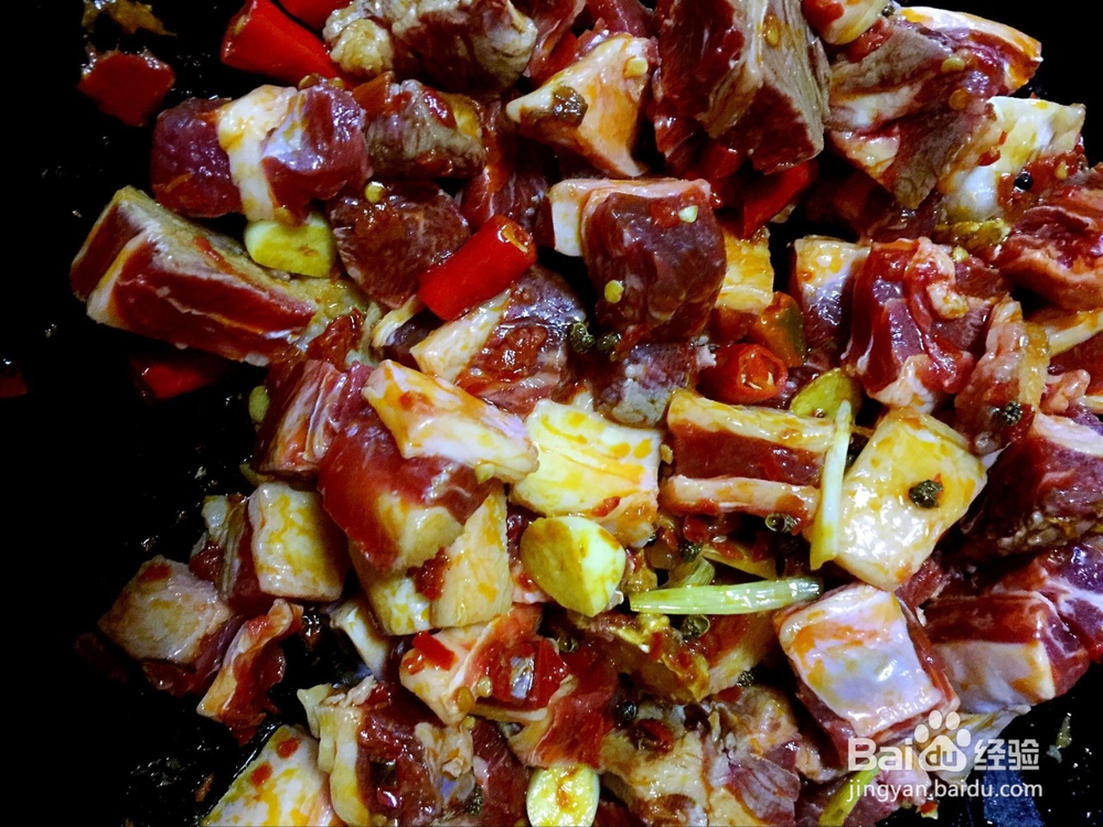 家常咖喱味土豆烧牛腩的做法