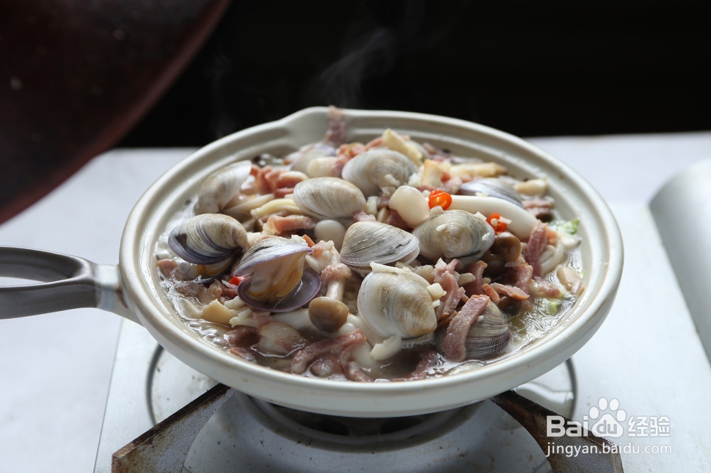 怎么做酒蒸圆白菜蛤蜊沙拉