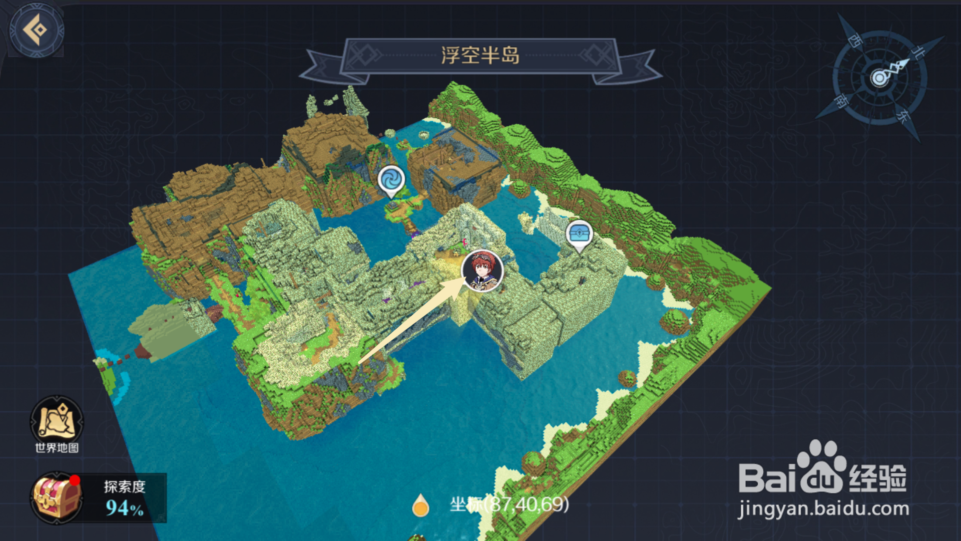 神角技巧祭坛隐藏房间在哪里