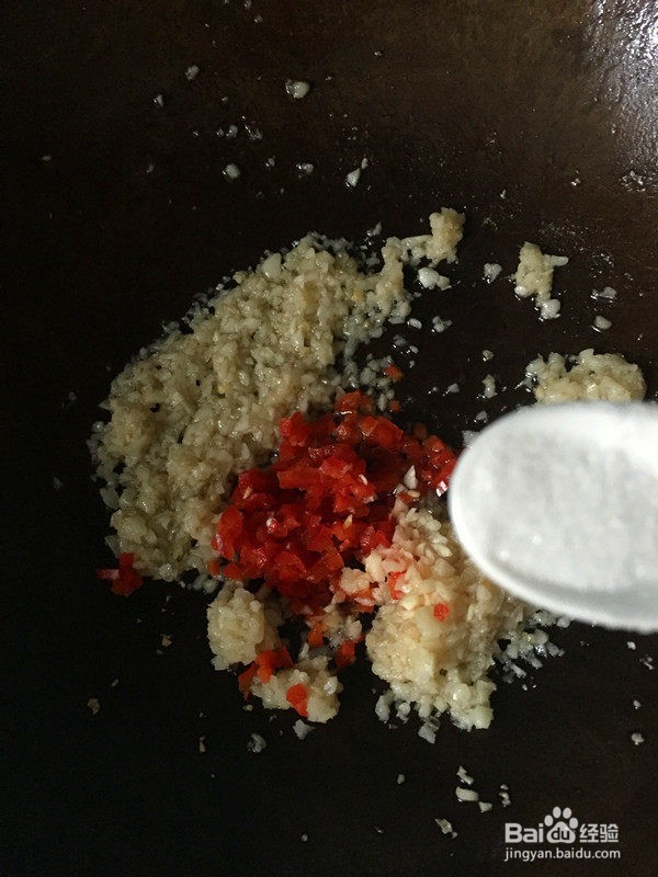 蒜蓉秋葵的做法