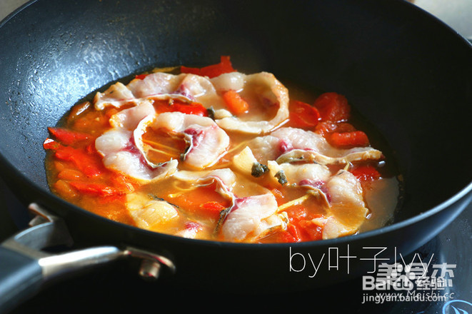 开胃番茄鱼片汤