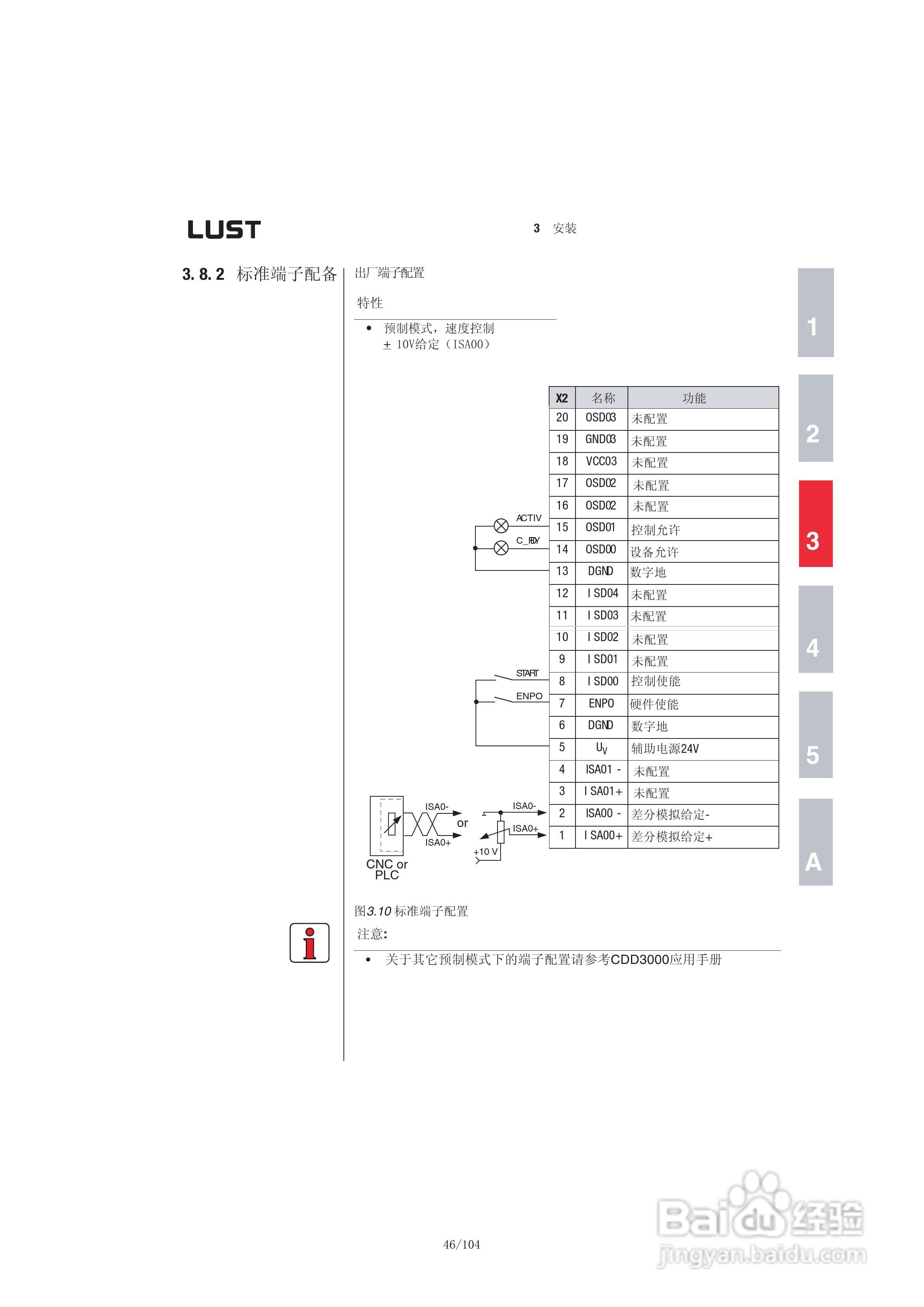 Lust路斯特CDD3000伺服驱动器操作手册:[5]