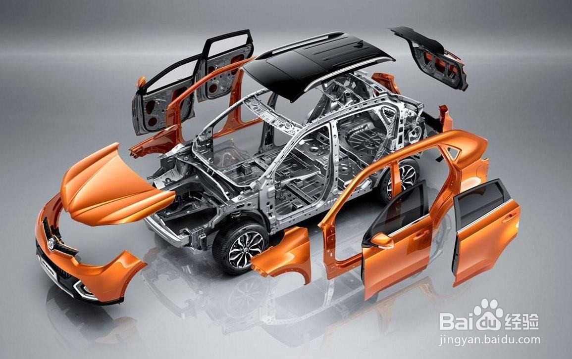 汽车的构造图解