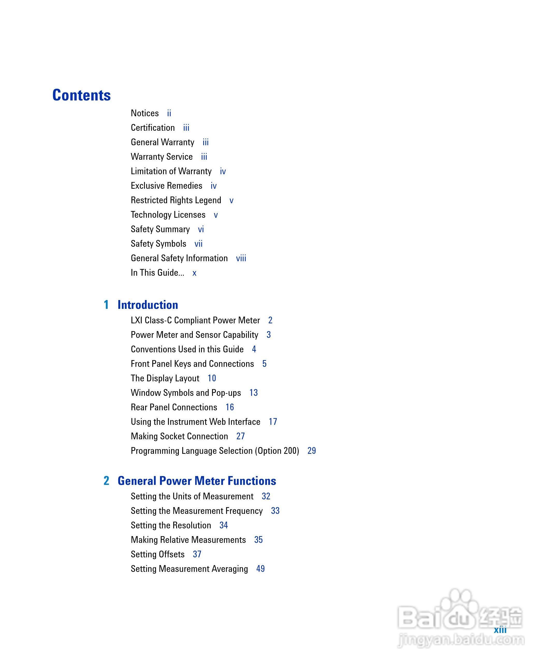 N1913A功率表使用手册:[2]