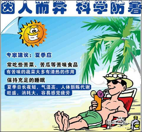 教您夏季如何防止中暑