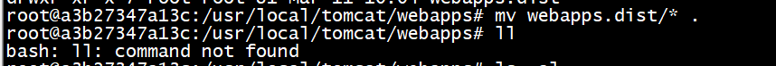 Docker运行tomcat方法