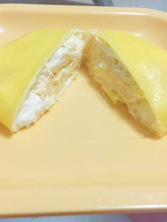 榴莲班戟的做法