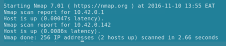 如何在Linux中找到在线的IP地址