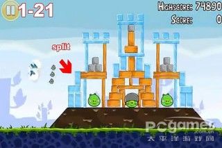 《愤怒的小鸟》全图文攻略【第一关】