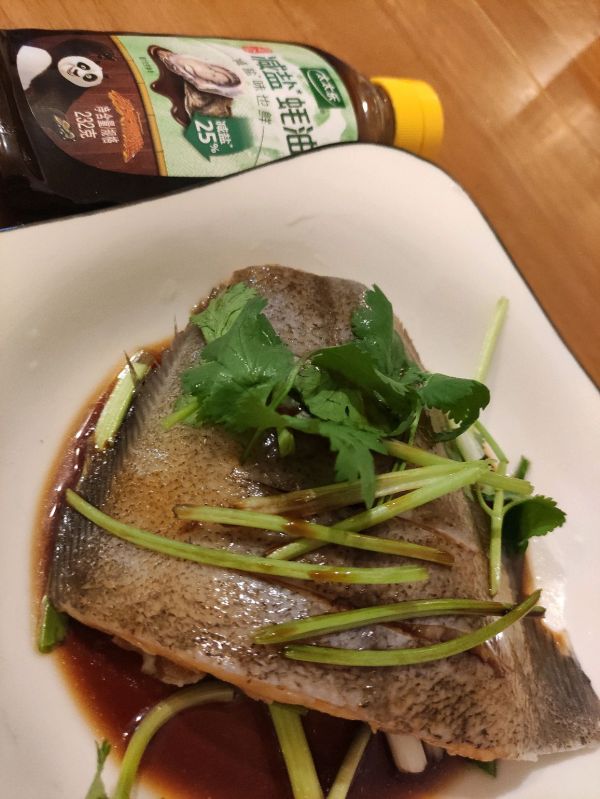 减盐蚝油清蒸鸦片鱼