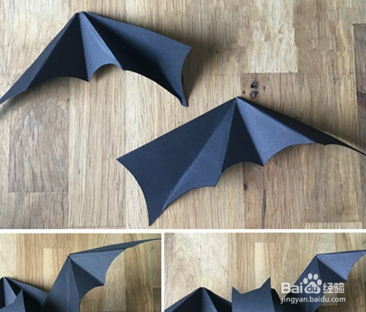 简单又可爱蝙蝠花环的手工制作教程