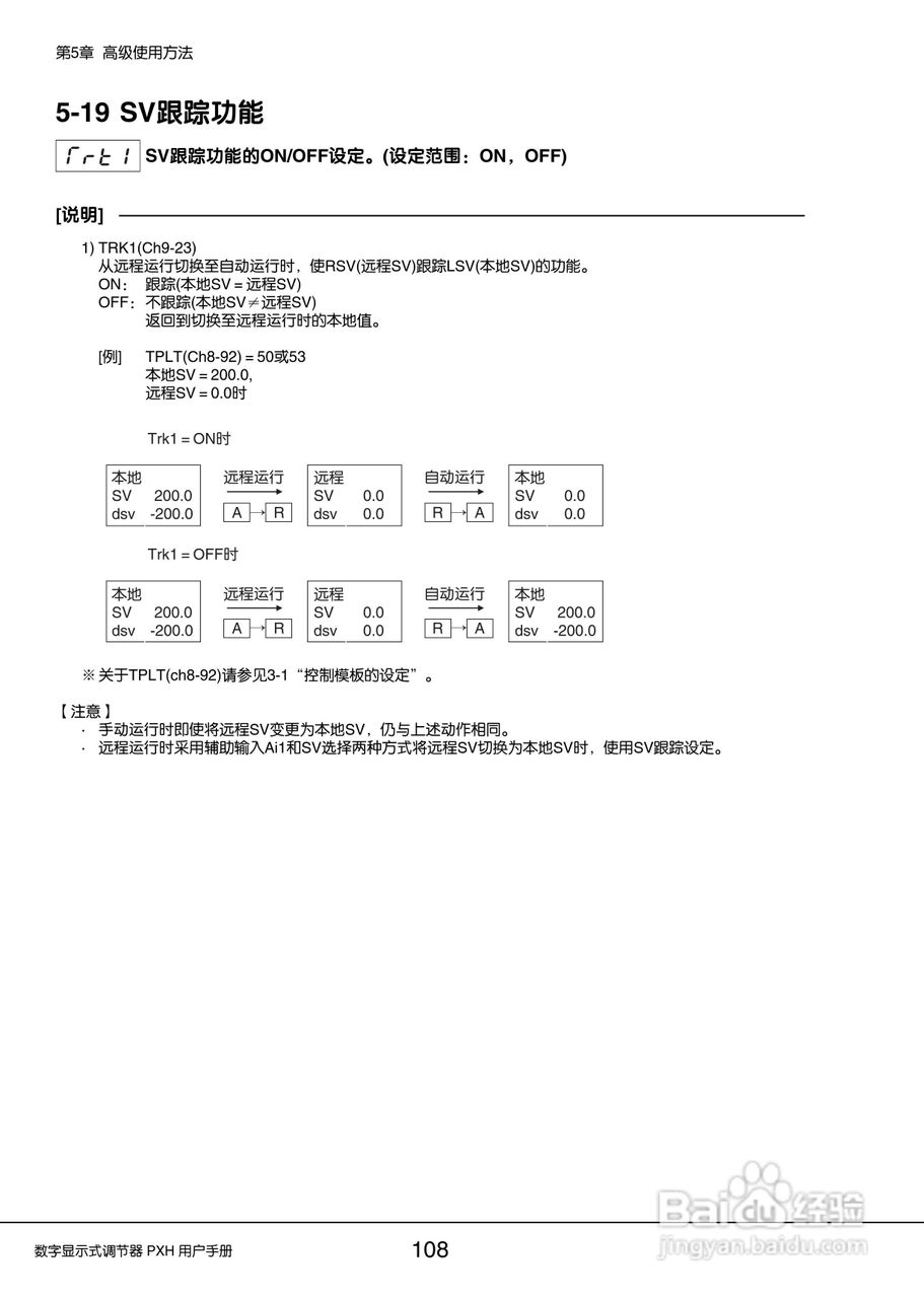 富士PXH加热/制冷控制型数字显示式调节器操作手册:[11]