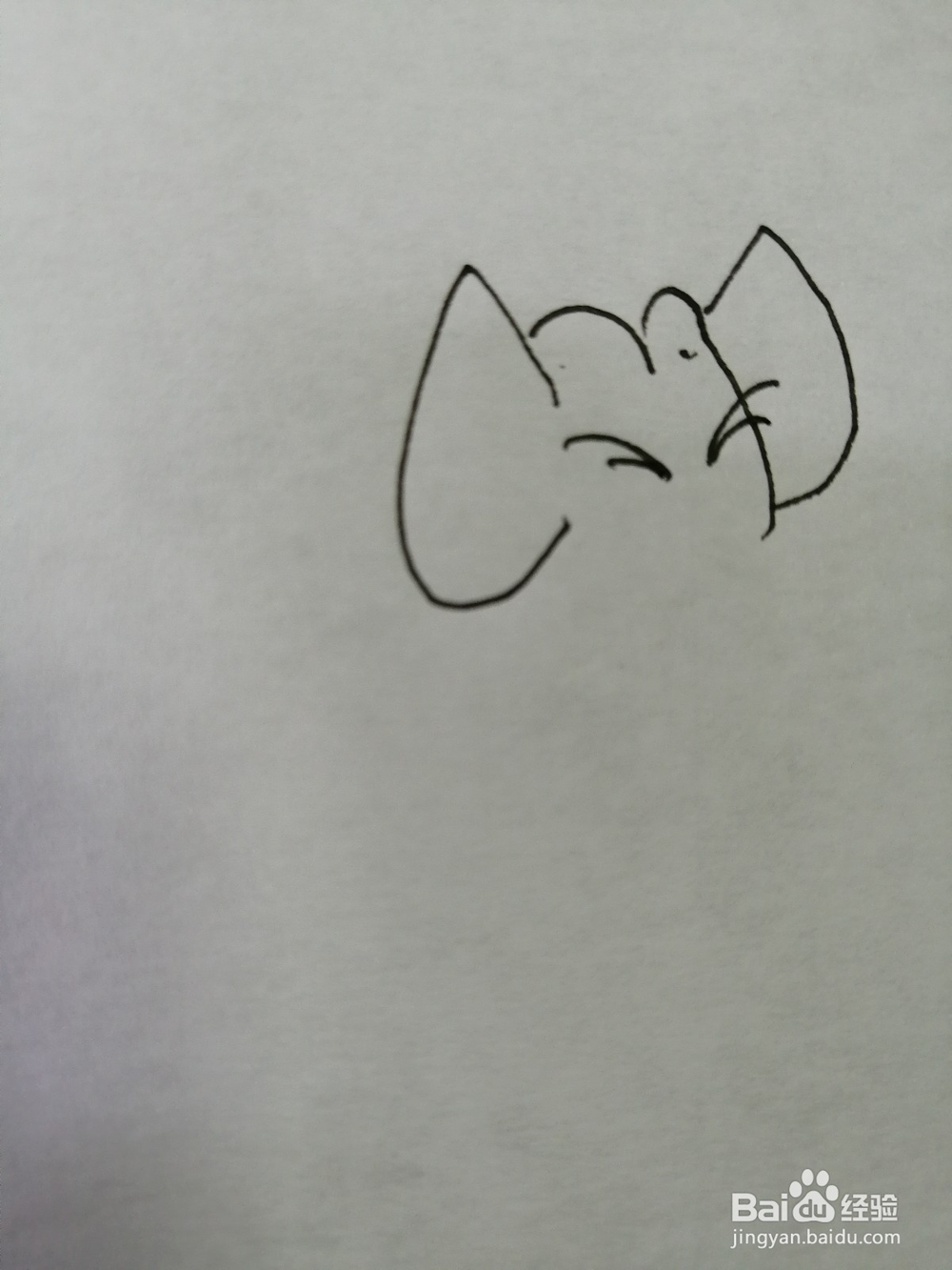 简笔画大象怎么画