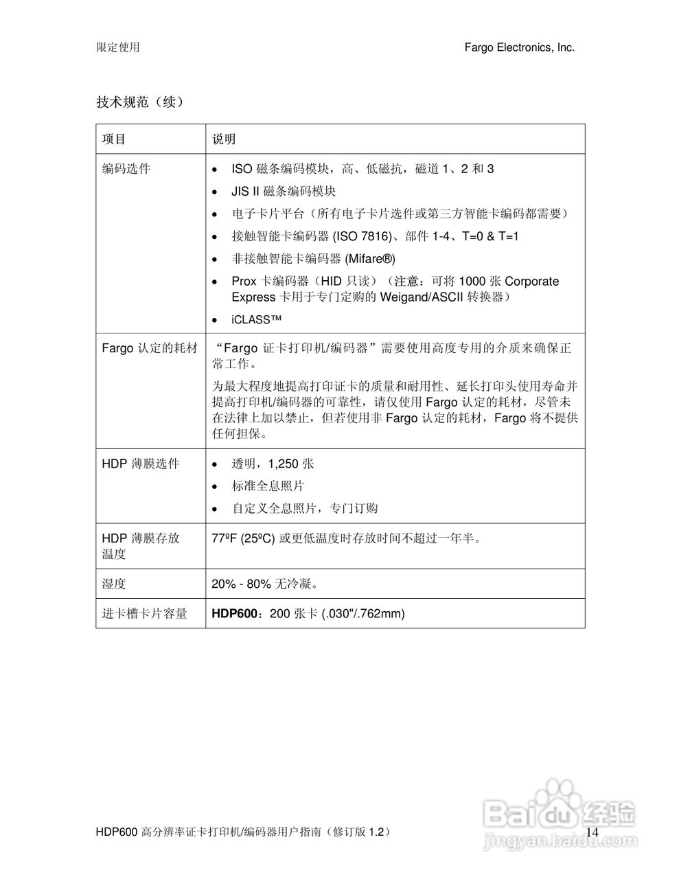 HDP600高分辨率证卡打印机用户指南:[2]
