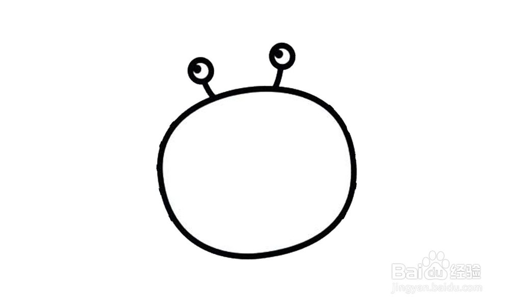 如何画一只红螃蟹？