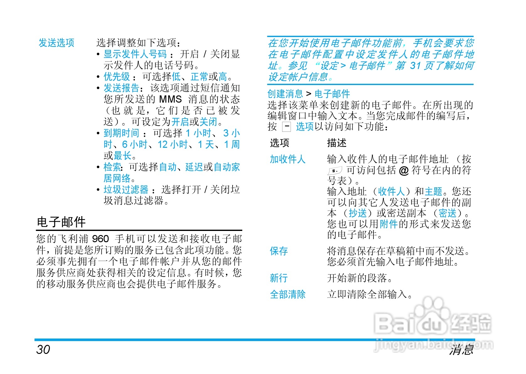 飞利浦手机CT9608/000APMEA型使用说明书:[4]